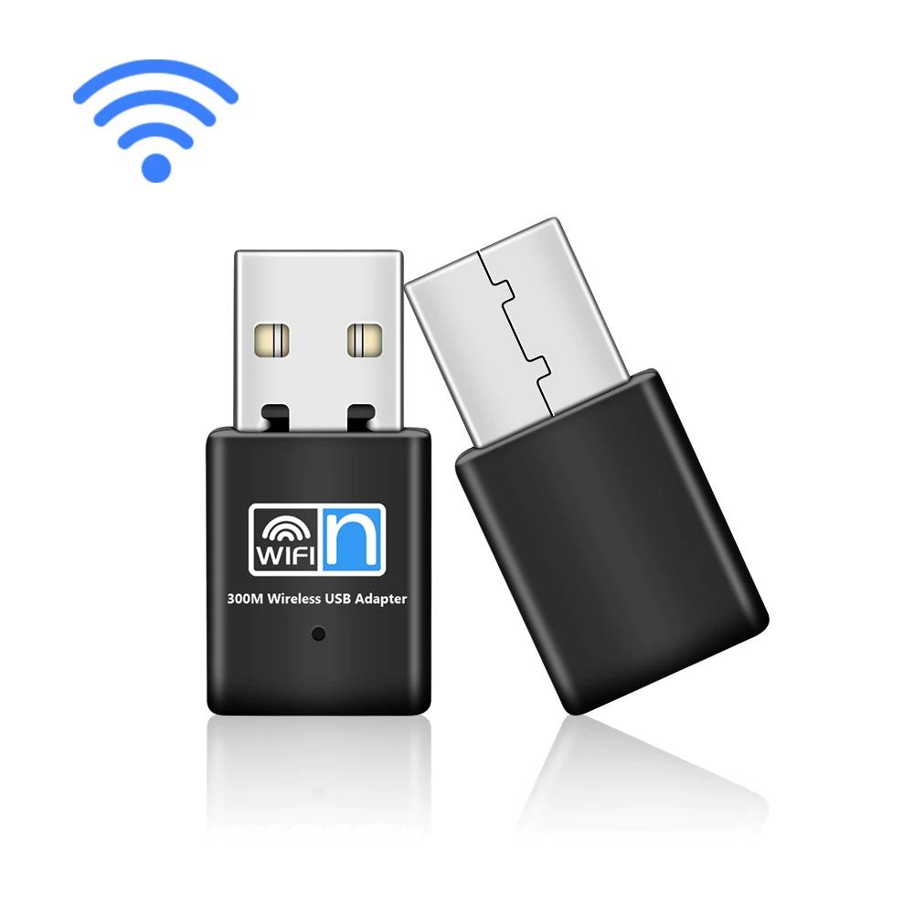 USB Wifi Adapter скорост 300Mbps, Wireless безжичен адаптер USB 2.0 - Atron USB Wifi Adapter скорост 300Mbps, Wireless безжичен адаптер USB 2.0 - Atron